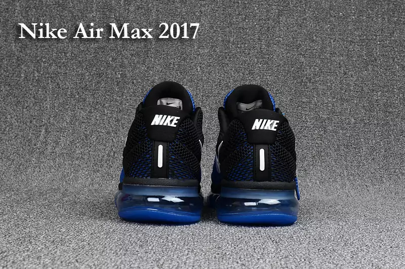 baskets air max 2017 blanche top blue